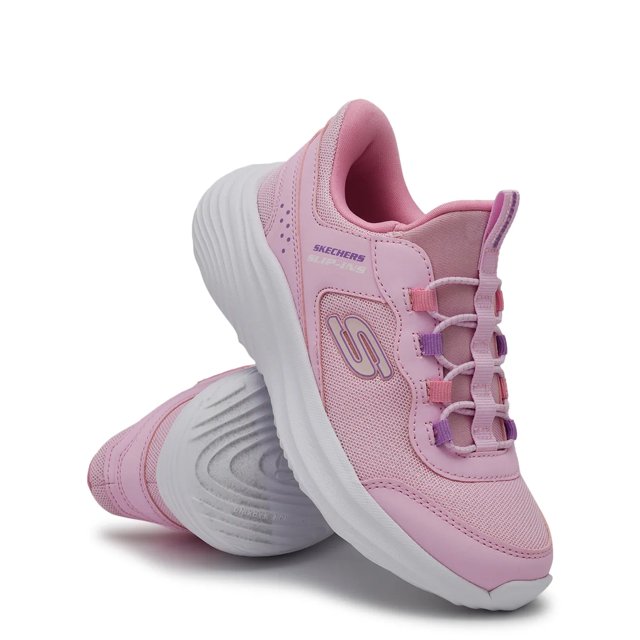 ひわ Skechers Youth Girls' Bounder Pro Hands-Free Slip Ins Sneaker