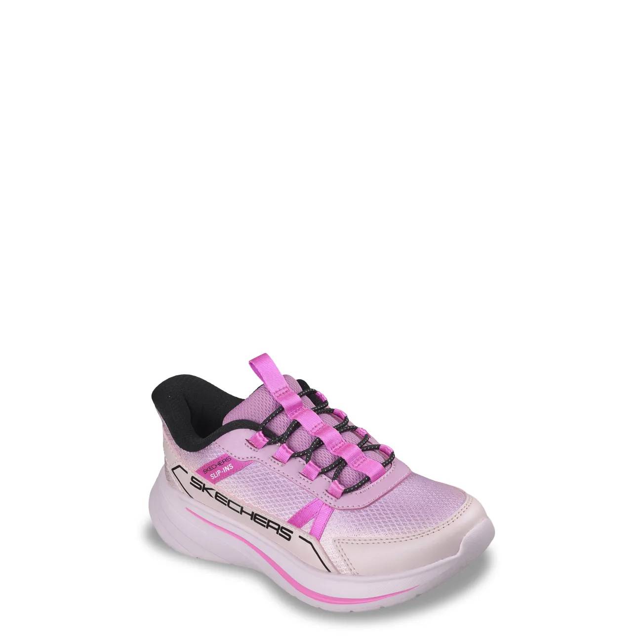 Skechers Youth Girl's Wave 92 Easy Slip On Sneaker