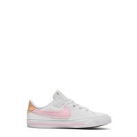 Youth Girls' Court Legacy WHITE/PINK FOAM/SESAME HONEYDEW view