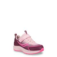 Youth Girls' Cohesion Wide Width Running Shoe PINK view