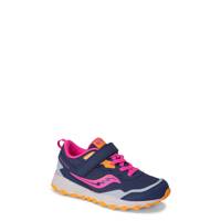 Youth Girls' Peregrine Shield Slip-on Sneaker NAVY/PINK view