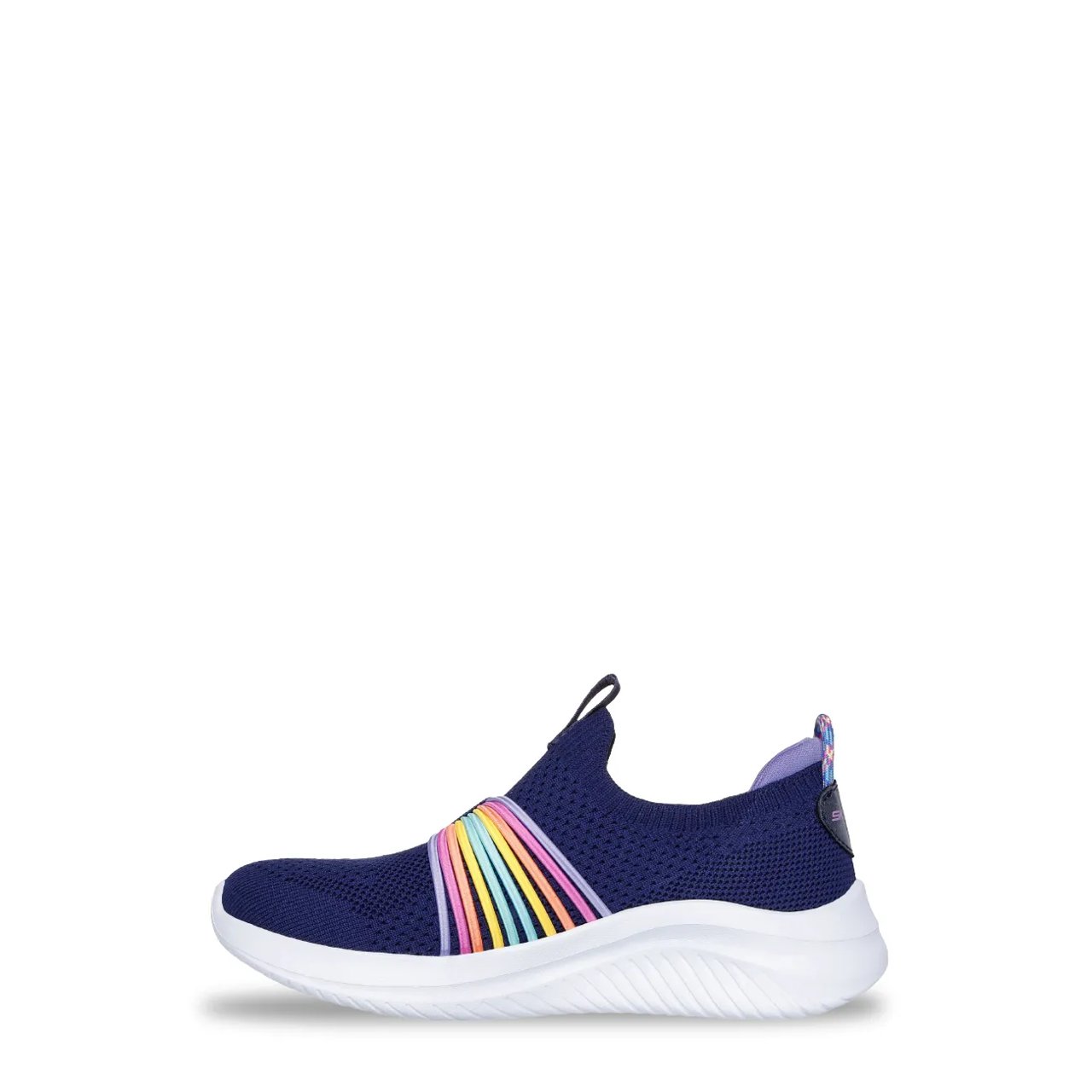Youth Girls' Ultra Flex 3.0 - Rainbow Speed Running Shoe