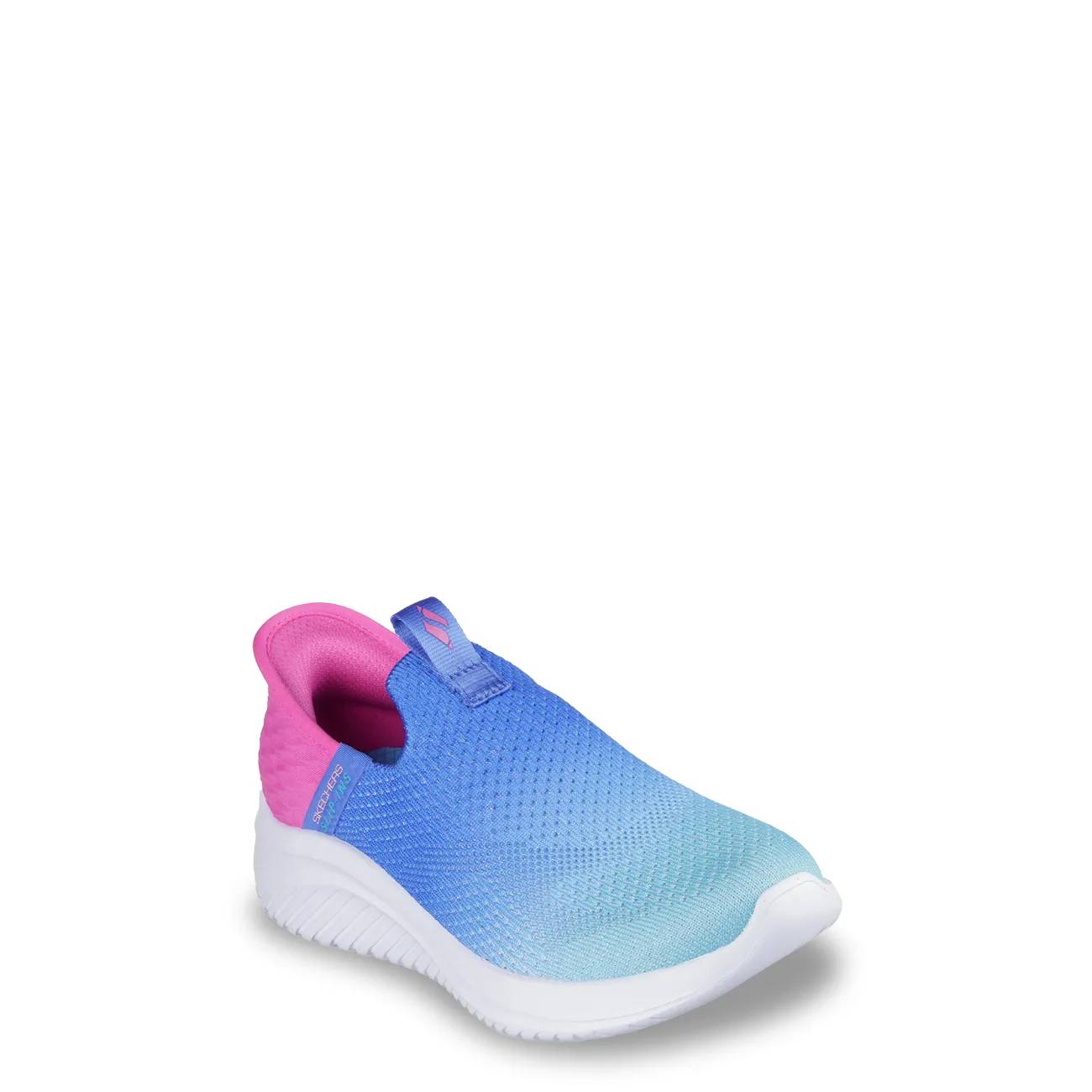 Youth Girls' Hands Free Slip-ins: Ultra Flex 3.0 - Color Boost Slip-On Running Shoe
