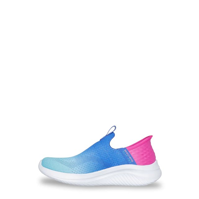 Youth Girls' Hands Free Slip-ins: Ultra Flex 3.0 - Color Boost Slip-On Running Shoe