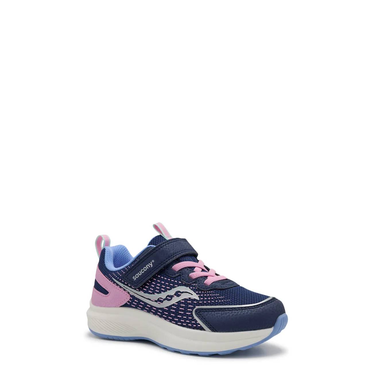Saucony Youth Girls' Cohesion Wide Width Running Sneaker