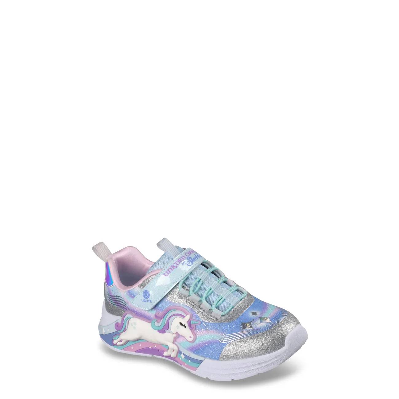 Skechers Youth Girls' Unicorn Chaser Running Shoe