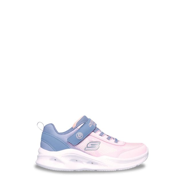 Youth Girls's S-Lights: Sola Glow - Ombre Deluxe Running Shoe
