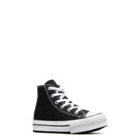 Youth Girls' Chuck Taylor All Star Platform Hi-Top Shoe BLACK/WHITE/BLACK view