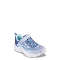 Youth Girls' Microspec Advance Slip-On Running Shoe PURPLE MIX MAT view