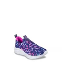 Youth Girls' Ultra Flex 3.0 Running Shoe NAVY/MULTI view