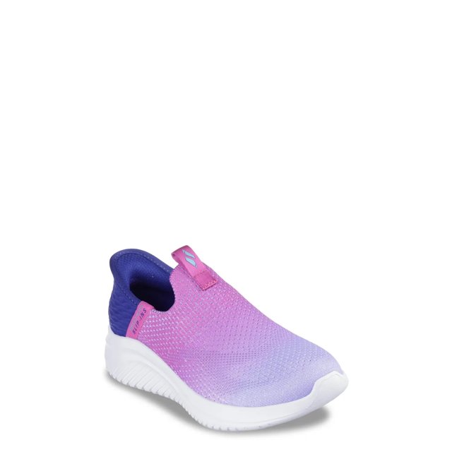 Youth Girls' Hands Free Slip-ins: Ultra Flex 3.0 - Color Boost Slip-On Running Shoe