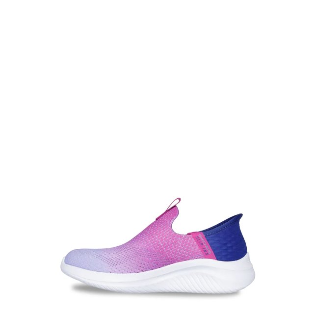 Youth Girls' Hands Free Slip-ins: Ultra Flex 3.0 - Color Boost Slip-On Running Shoe