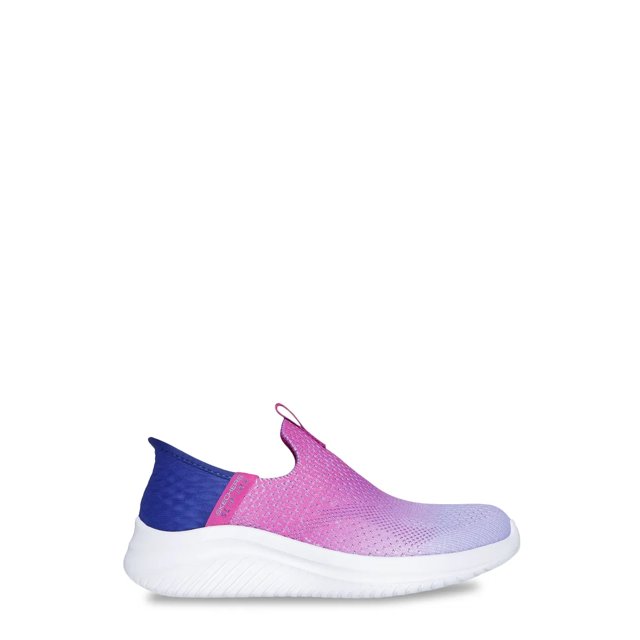 Youth Girls' Hands Free Slip-ins: Ultra Flex 3.0 - Color Boost Slip-On Running Shoe