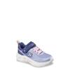 Youth Girls' Sola Glow 2.0 Sneaker NAVY/PINK view