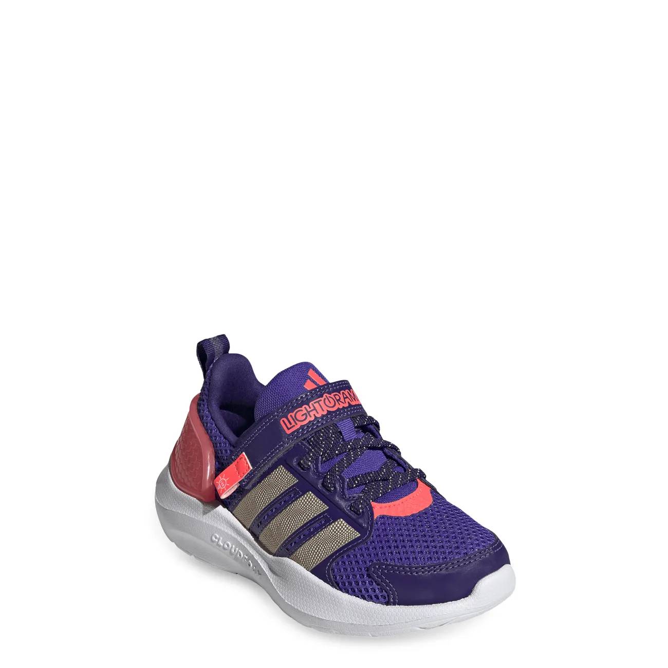 adidas Youth Girls' Lightorama RNR EL Sneaker