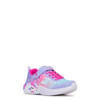 Youth Girls' S-Lights Unicorn Dreams Running Shoe LAVENDER/HOT PINK view