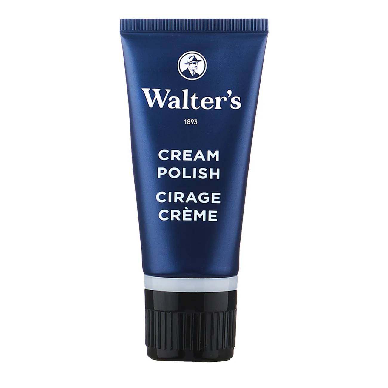 Walter's Shoe Care Black Cream Polish 50g