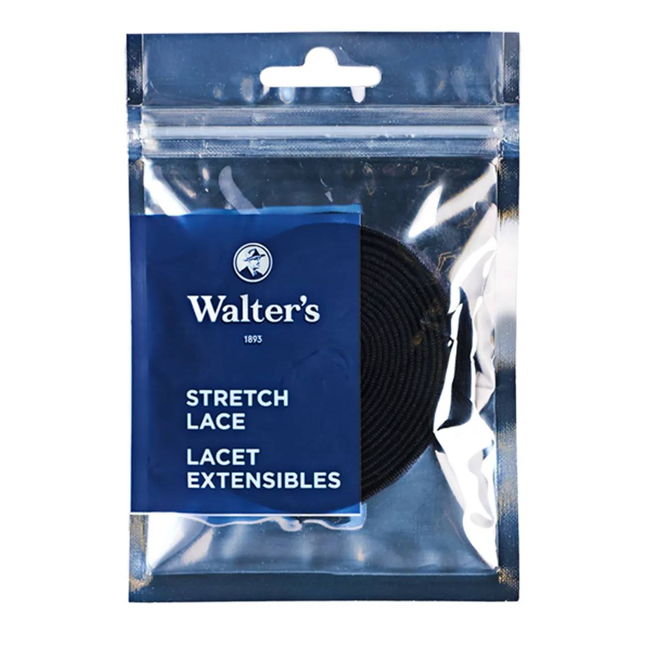 Walter's Shoe Care Stretch Laces/Never Tie 1 Pack