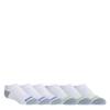 Kids' No Show Socks 6 Pack WHITE view