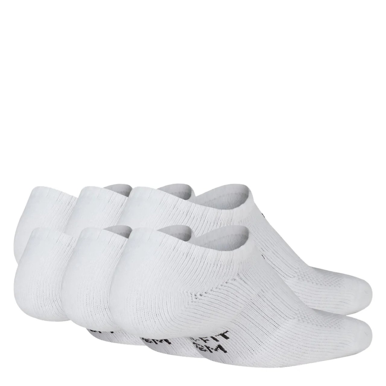 Kids' Performance 6-Pack Cushioned No-Show Socks