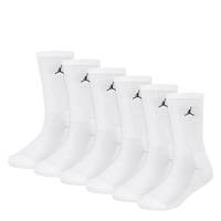 Jordan Everyday Essentials 6-Pack Crew Socks WHITE view