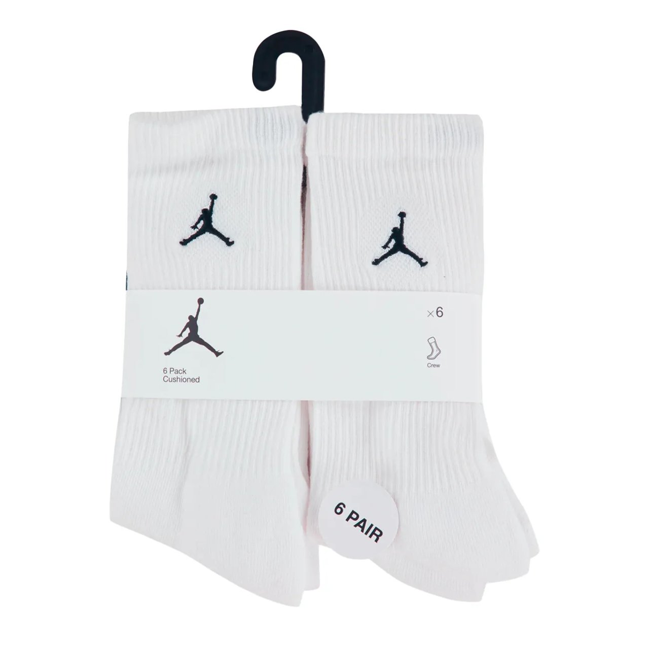 Jordan Everyday Essentials 6-Pack Crew Socks