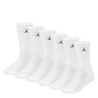 Jordan Everyday Essentials 6-Pack Crew Socks WHITE view