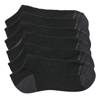 Kids' 6-Pack No Show Socks BLACK view
