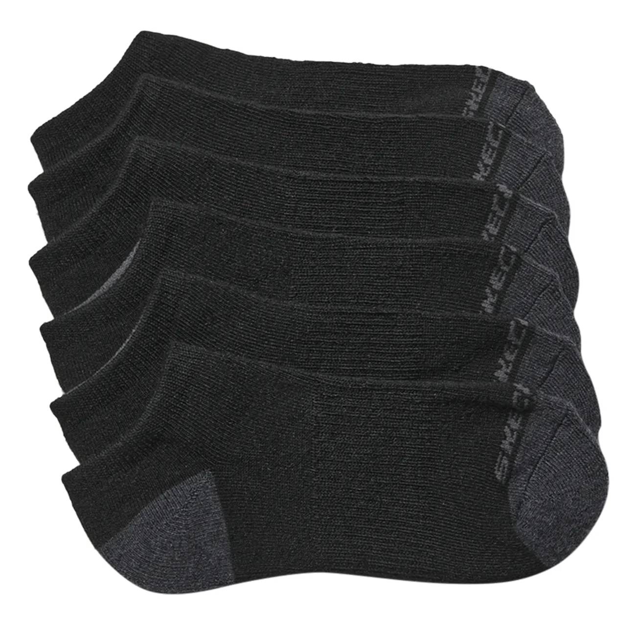 Skechers Kids' 6-Pack No Show Socks