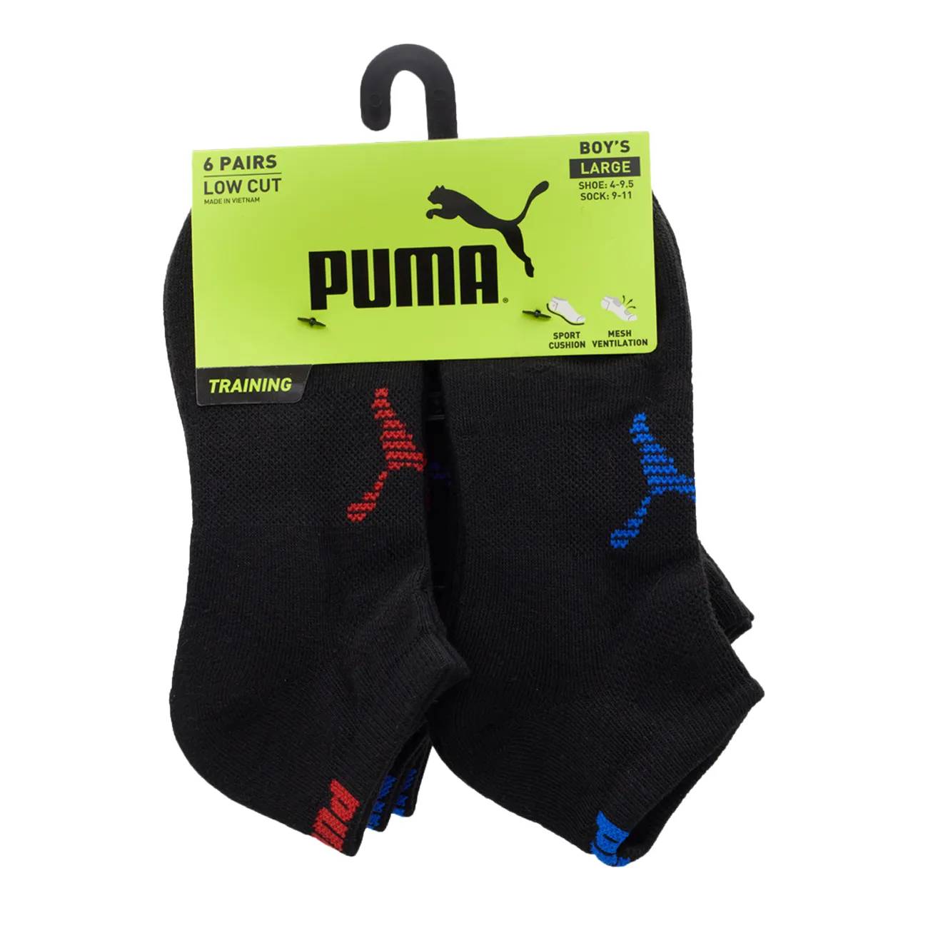 PUMA Youth Boy's Training Low Cuts Socks
