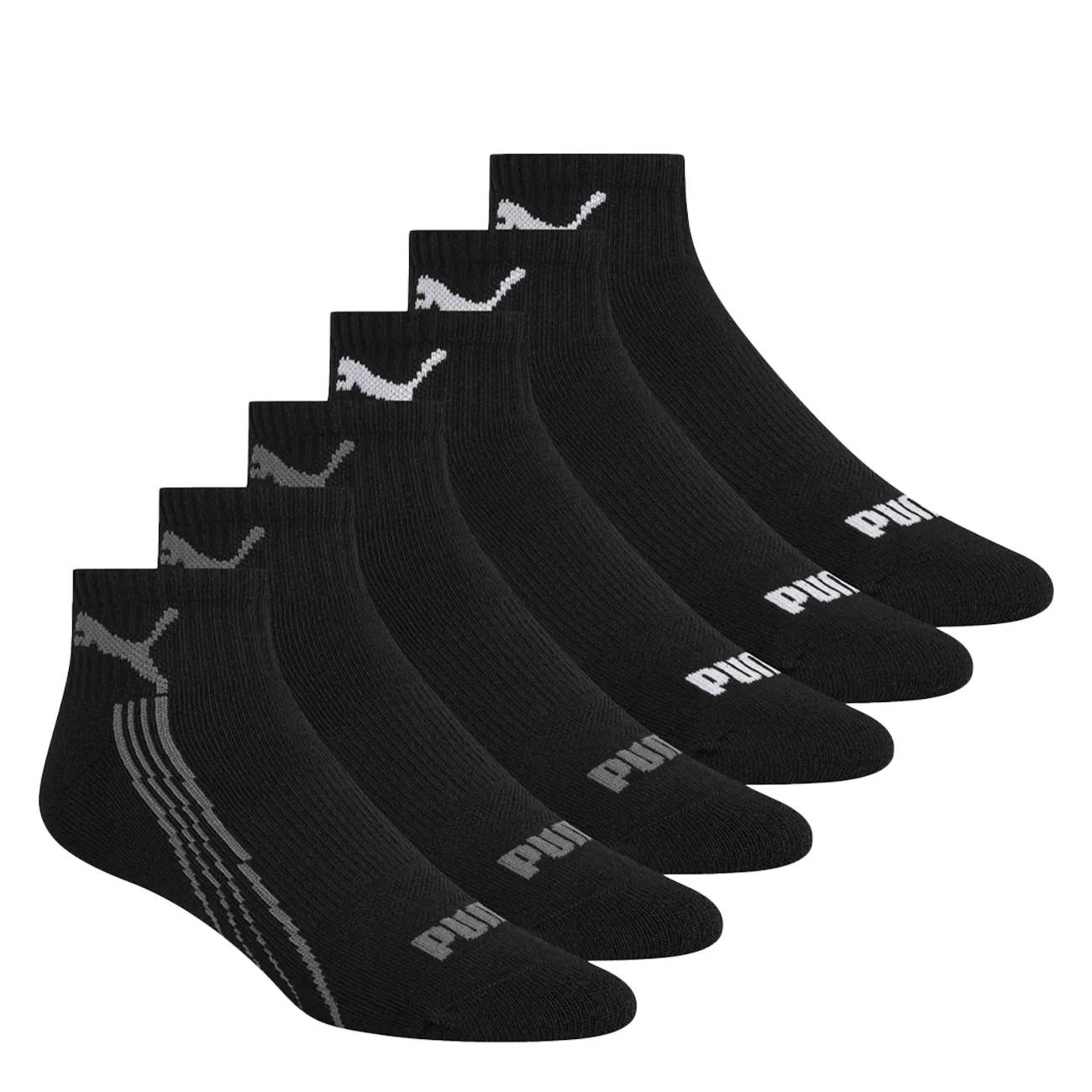 PUMA Boys' 6 Pack Training Crew Sock