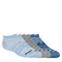 Boys' 6-pack Super Soft Low Cut Socks WHITE/GREY/BLUE/NAVY view