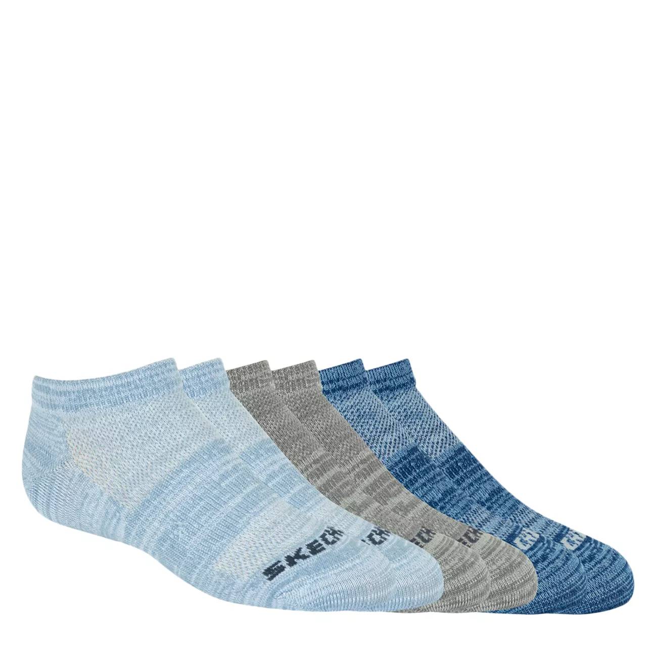 Skechers Boys' 6-pack Super Soft Low Cut Socks