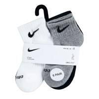 Kid's 6 Pack Ankle Socks DARK GREY/MULTI view