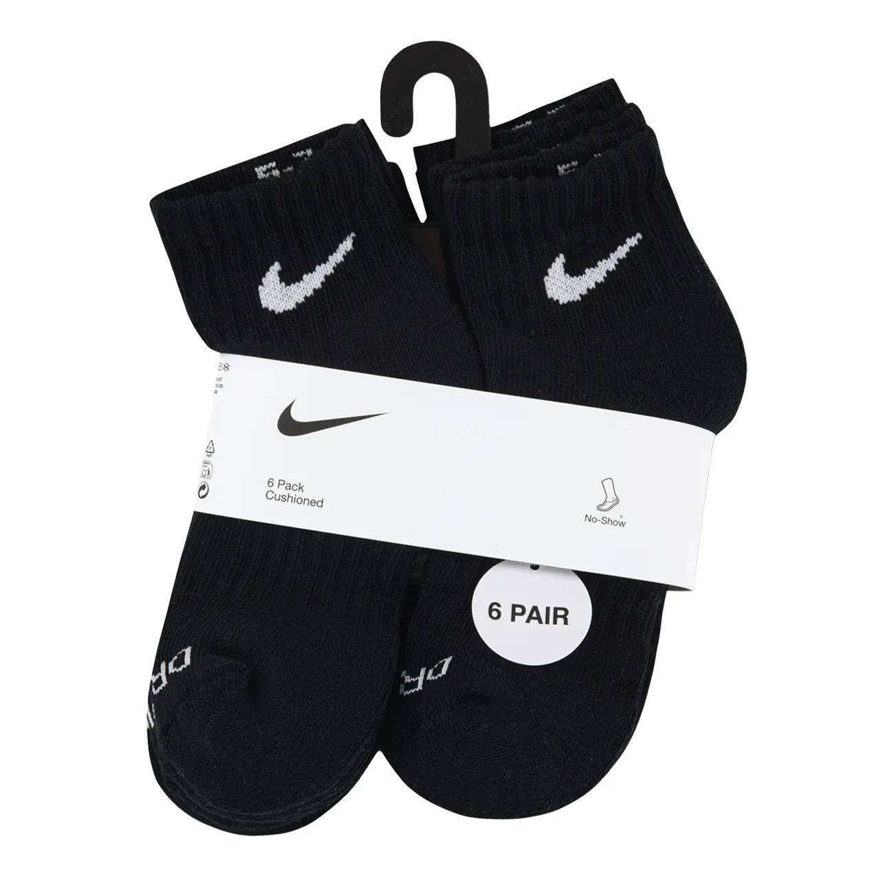 Nike Kid's 6 Pack Ankle Socks