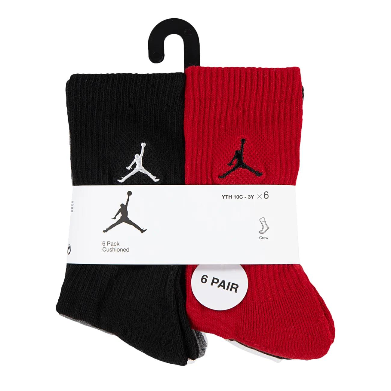 Jordan Everyday Essentials 6-Pack Crew Socks