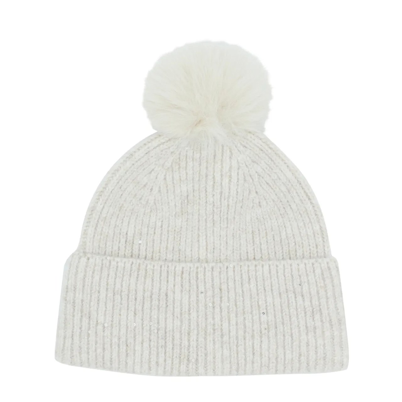 Girl's Beanie Rib-Knit