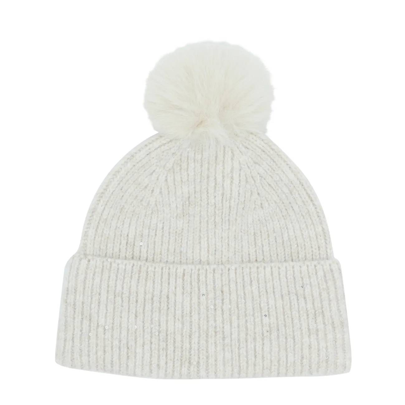 Girl's Beanie Rib-Knit