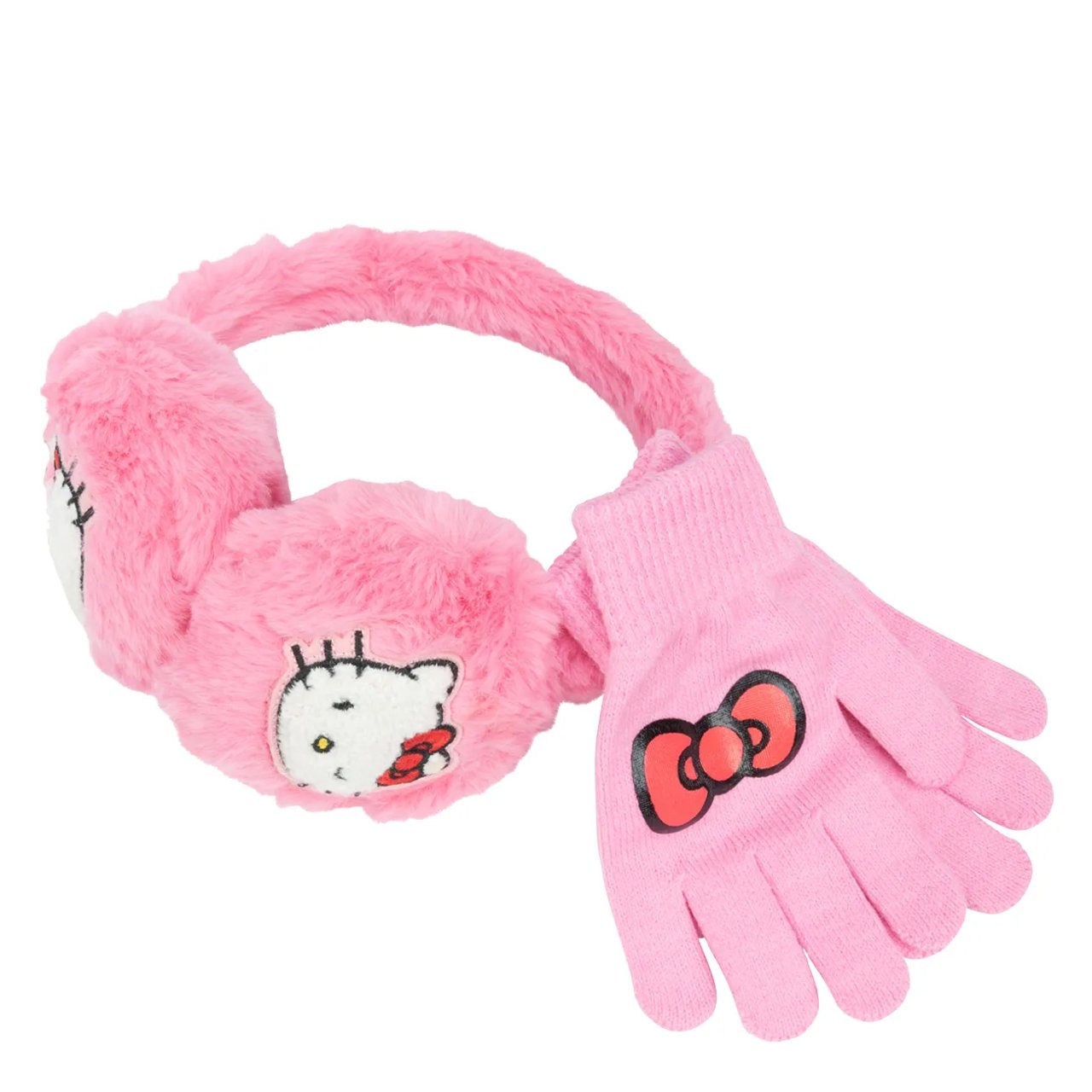 Girls' Hello Kitty Earmuffs and Gloves Set
