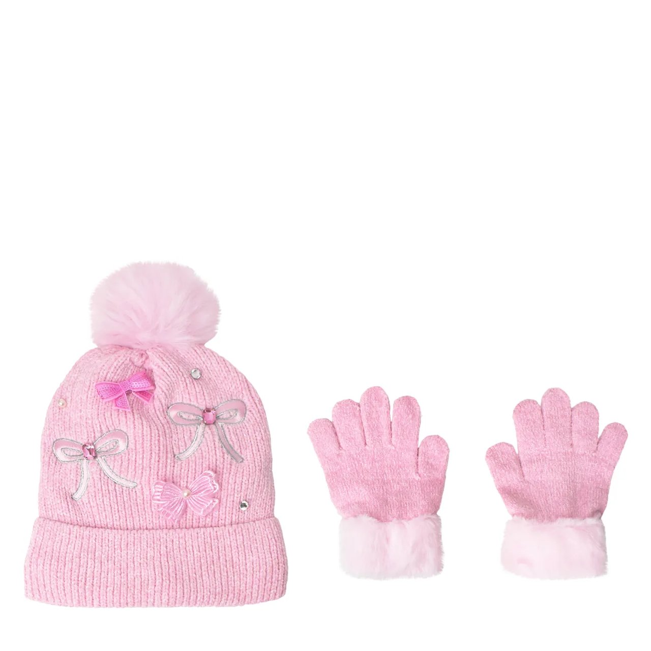 Kids' Hat and Gloves Set