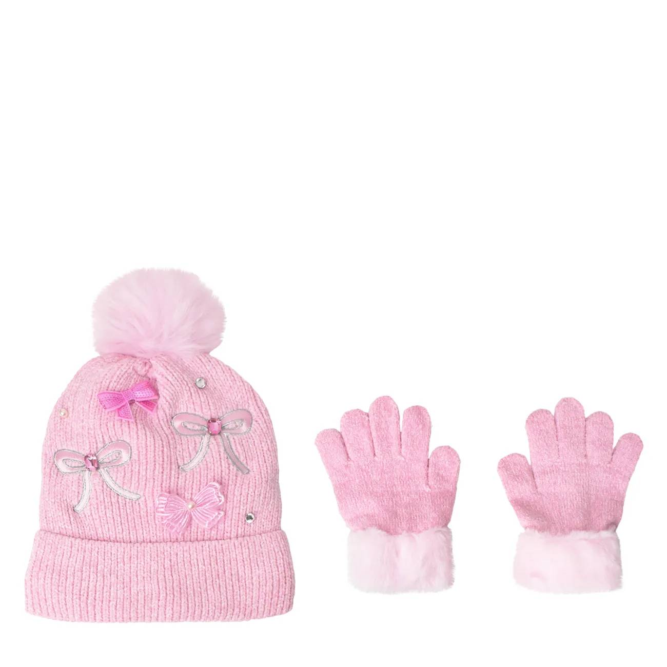 Kids' Hat and Gloves Set