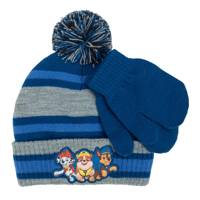 Kids' Paw Patrol Beanie and Mitt Set BLUE view