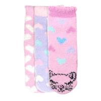 Infant Girl's Bella Cozy 3-pack Socks MULTI  view