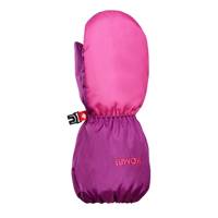 Kids' Bear Paw Medium Cuff Mittens  FUCHSIA FEDORA view