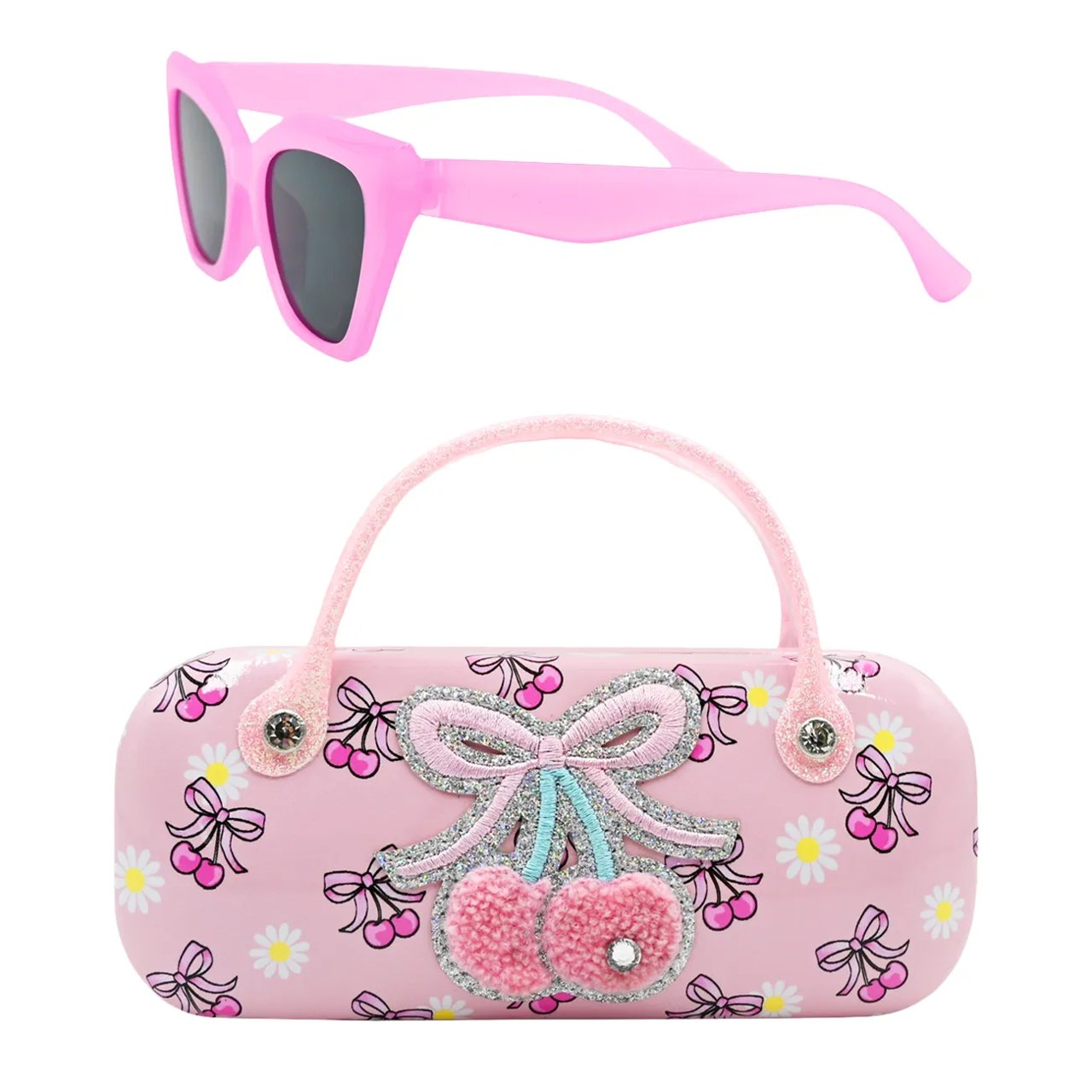 Kids Cherrybow Petal case and Sunglasses