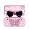 Girl's Butterfly Pearls Case and Heart-Shaped Sunglasses LOLLIPOP view