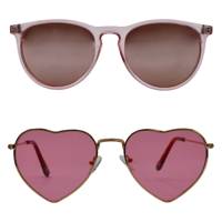 Girls' 2-Pack Aviator Sunglasses MULTI view
