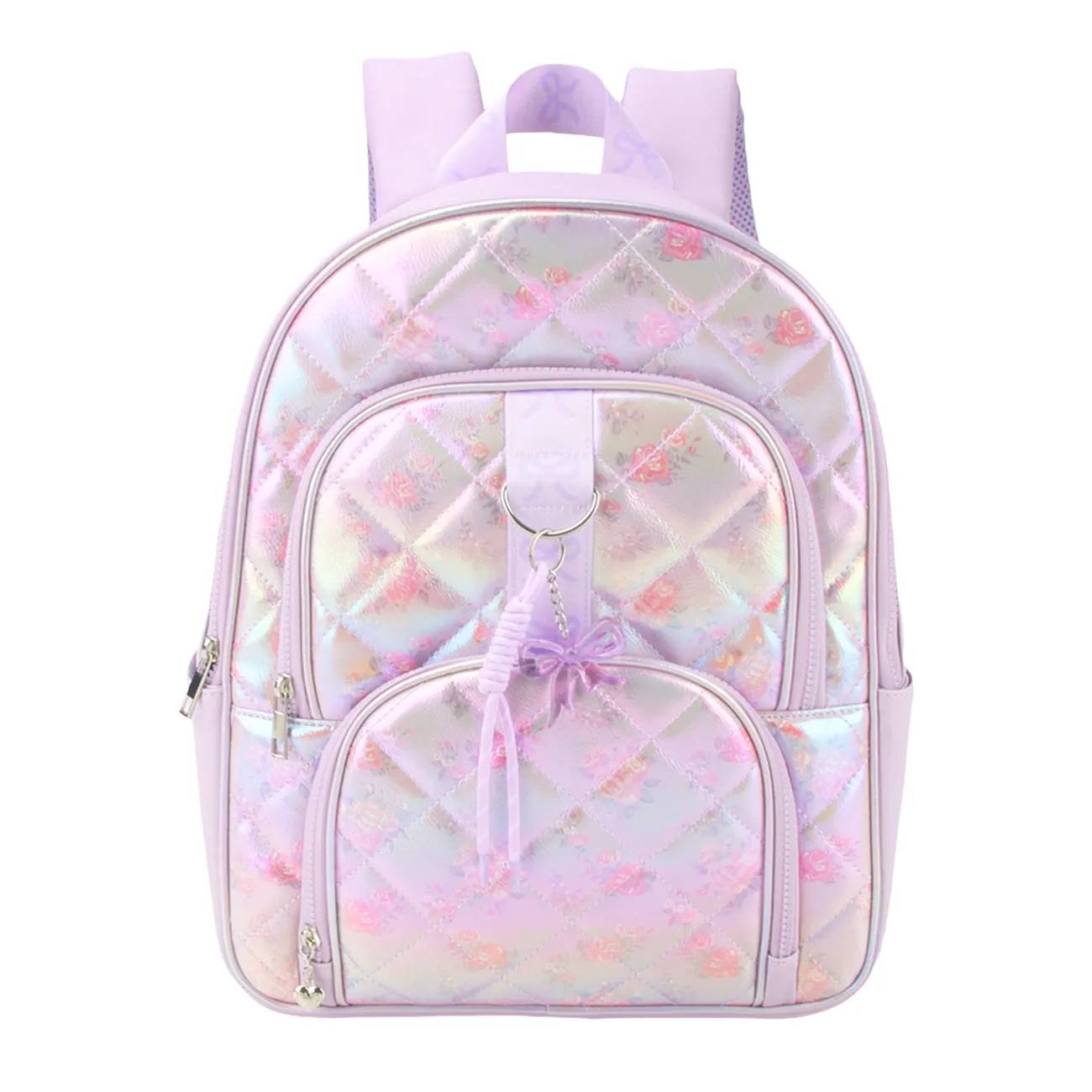OMG Accessories Girls' Floral Large Backpack