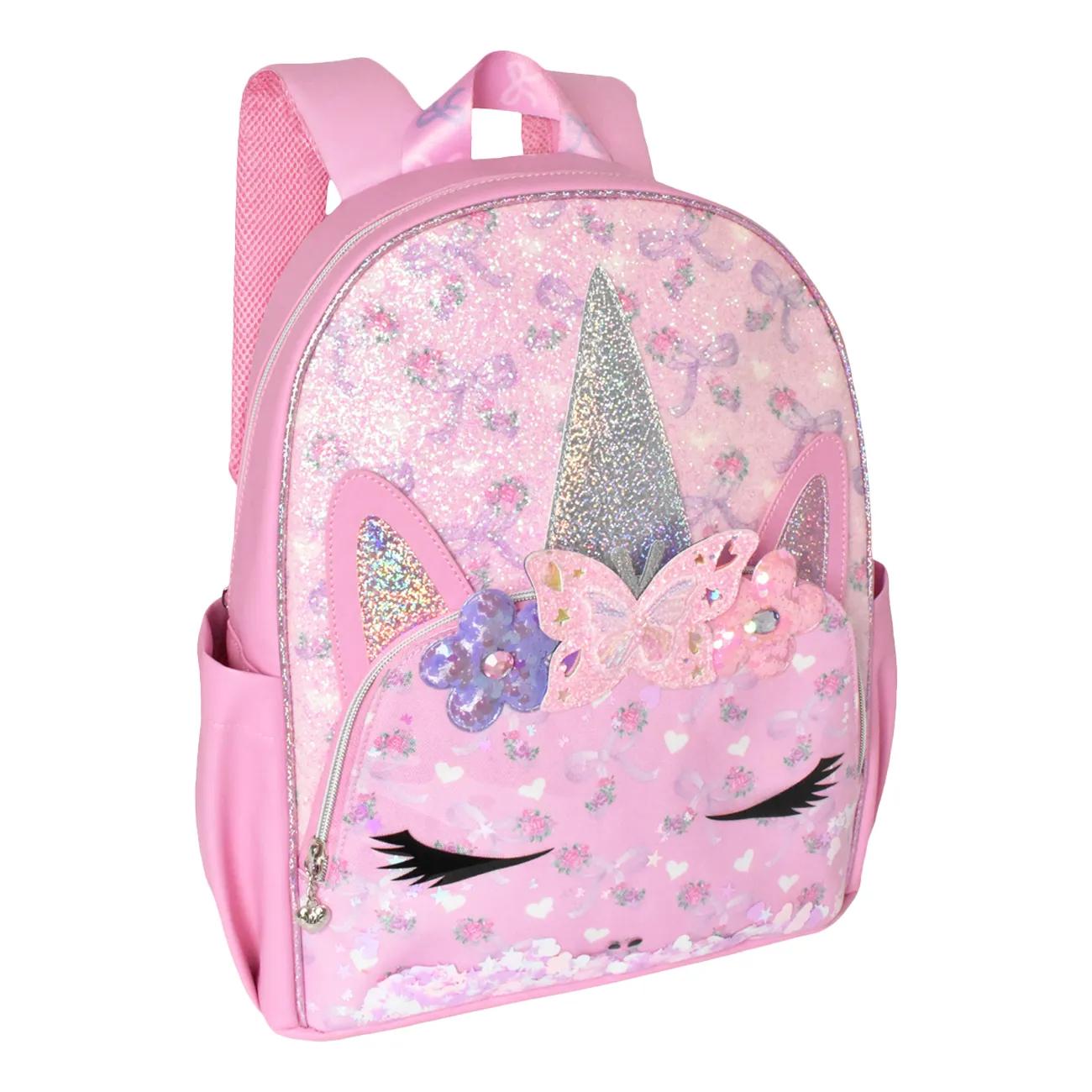 Girls' Gwen Bow Confetti Large Backpack