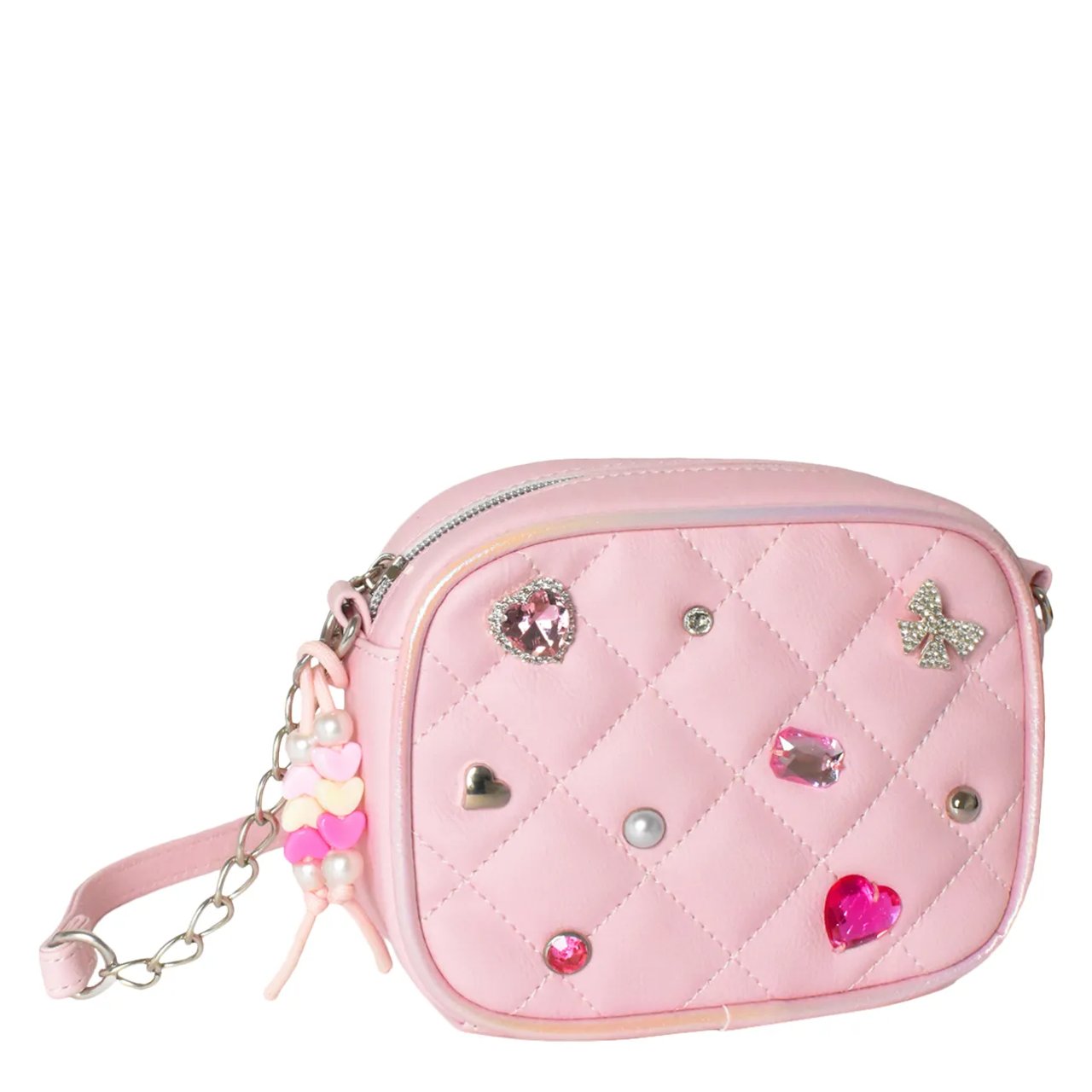 Girls' Heart Rectangular Crossbody Bag